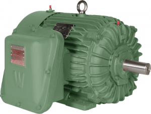 Figure 2. A Class I, Division 1, Group C and D explosion-proof motor. Source: Worldwide Electric