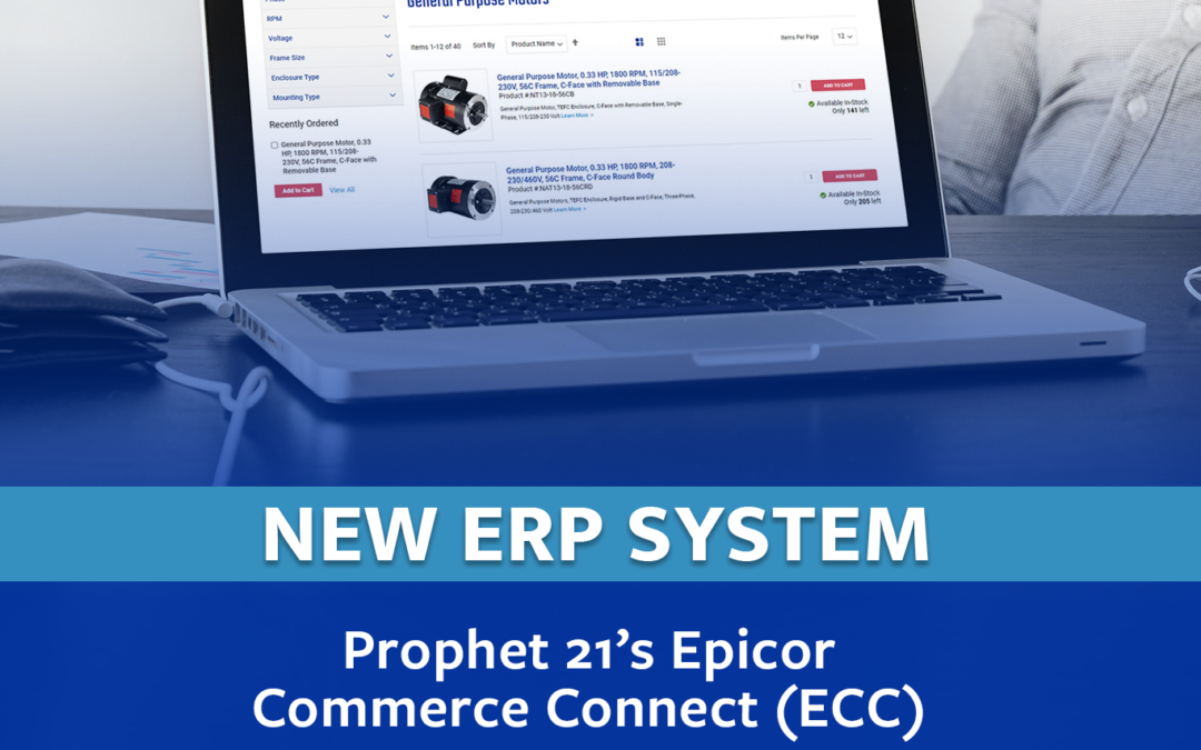 Distributor E-commerce System Now Online